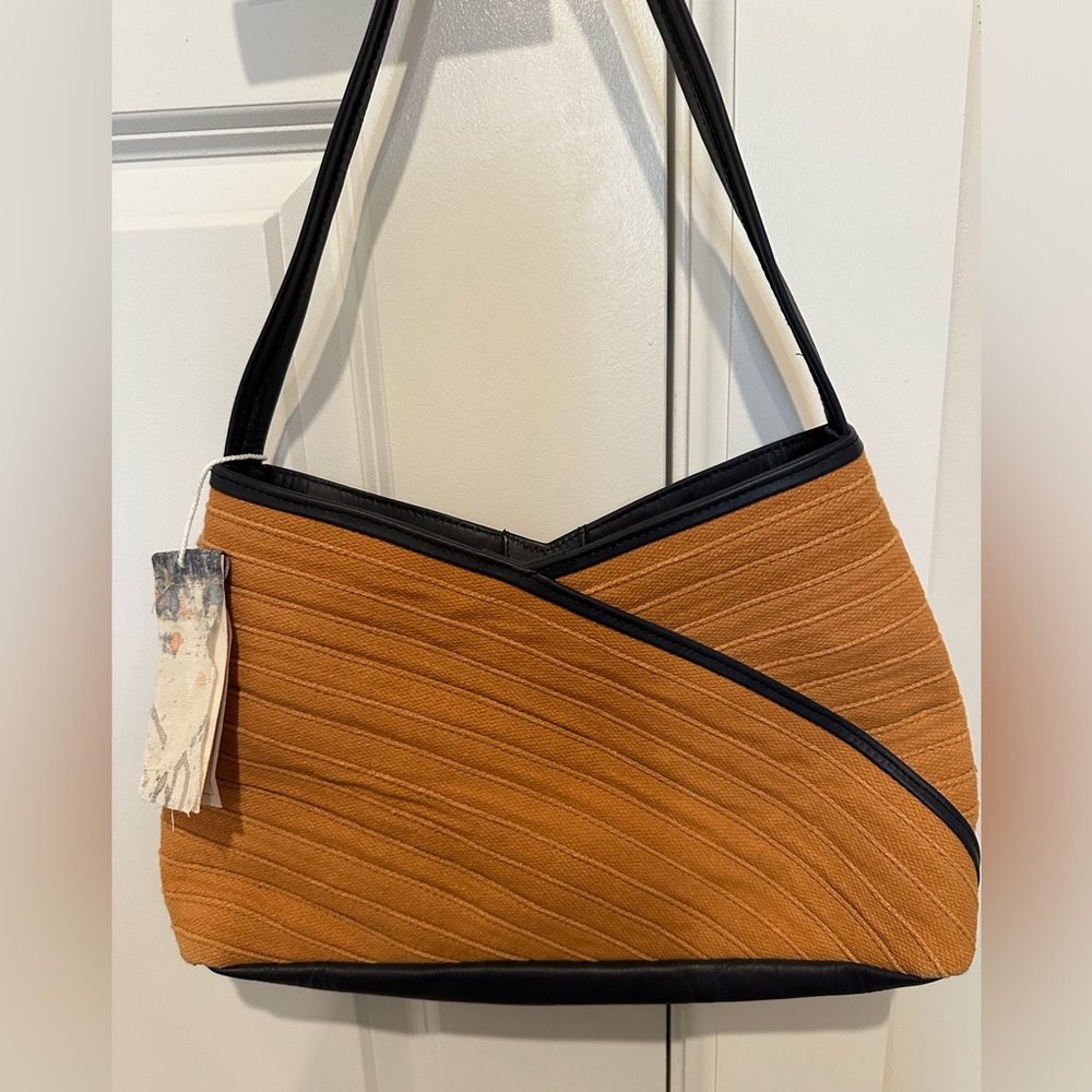 Joyn Handmade Canvas Criss Cross Shoulder Bag